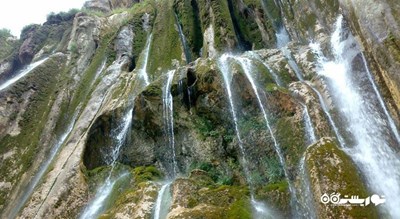  آبشار مارگون شهرستان فارس استان سپیدان