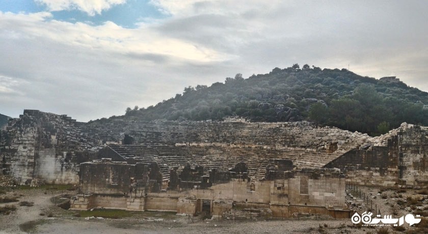  پاترا آنتیک تیاتر شهر ترکیه کشور آنتالیا