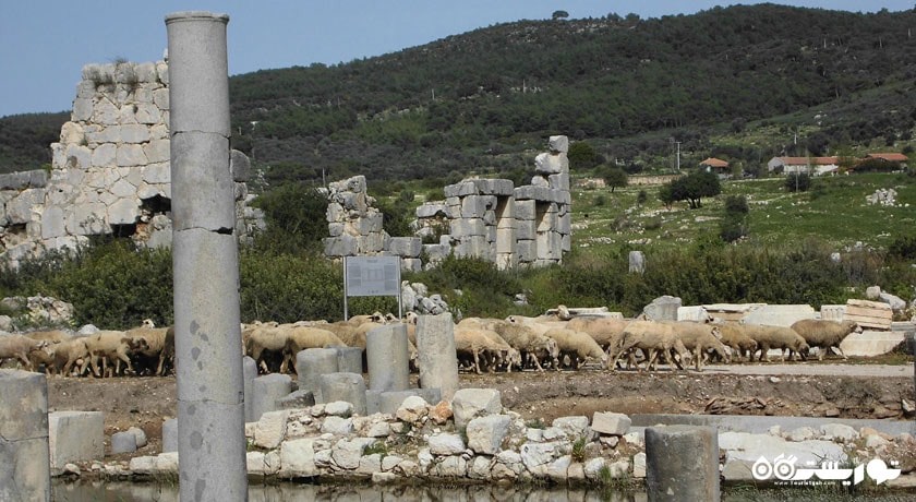  پاترا آنتیک تیاتر شهر ترکیه کشور آنتالیا