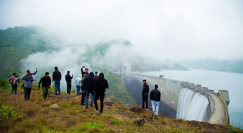  سد سلیمان تنگه (سد شهید رجایی) شهرستان مازندران استان ساری