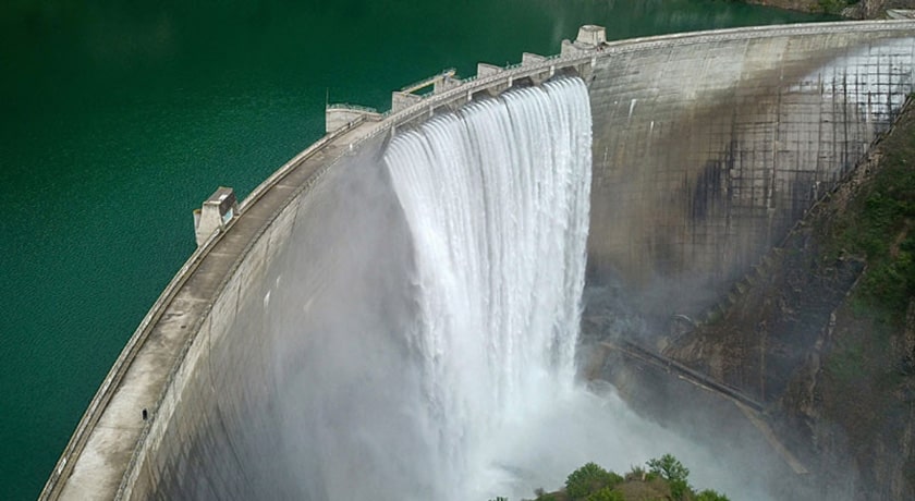  سد سلیمان تنگه (سد شهید رجایی) شهرستان مازندران استان ساری