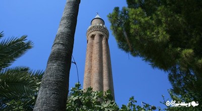  مسجد ییولی مینارت شهر ترکیه کشور آنتالیا