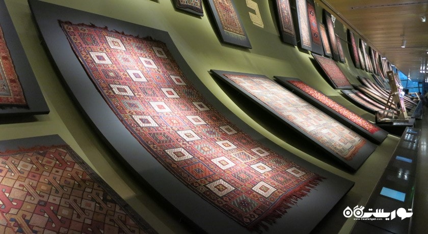  موزه فرش جمهوری آذربایجان شهر آذربایجان کشور باکو