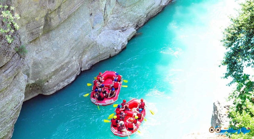 سرگرمی رودگردی (رفتینگ) شهر ترکیه کشور آنتالیا