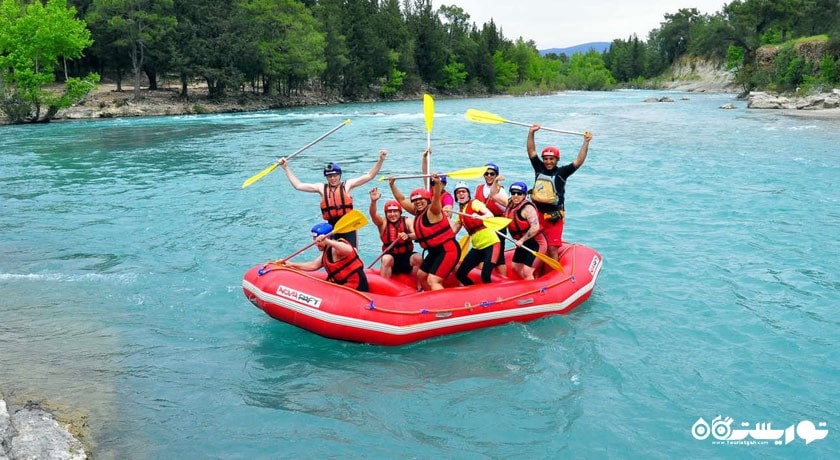 سرگرمی رودگردی (رفتینگ) شهر ترکیه کشور آنتالیا