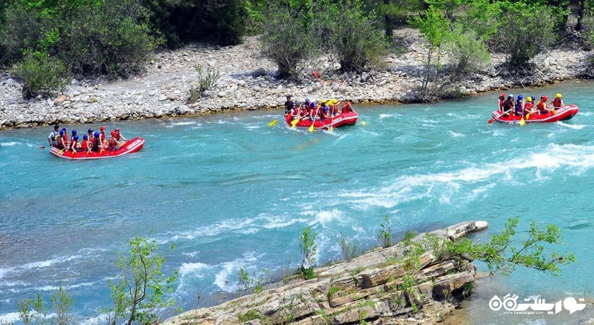 سرگرمی رودگردی (رفتینگ) شهر ترکیه کشور آنتالیا