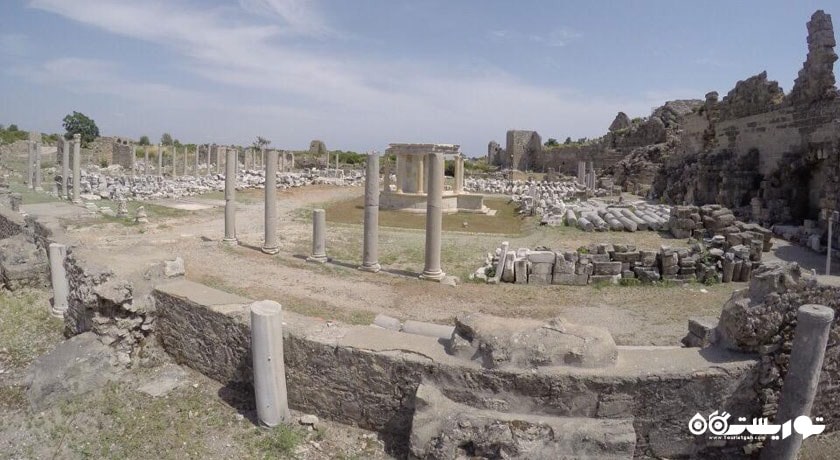  خرابه های سلگا شهر ترکیه کشور آنتالیا