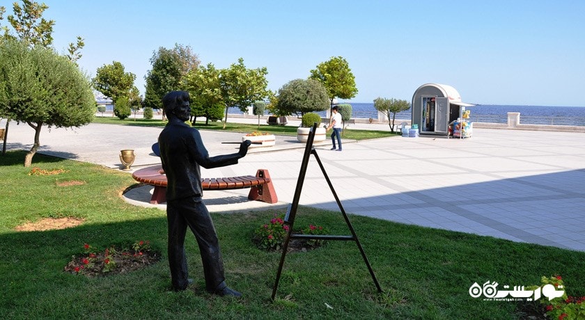 سرگرمی ونیز کوچک شهر آذربایجان کشور باکو