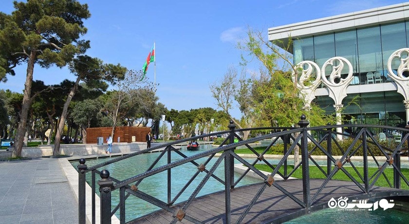 سرگرمی ونیز کوچک شهر آذربایجان کشور باکو