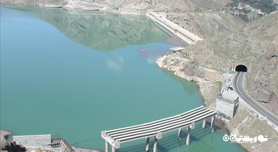  دریاچه سد منجیل (سد سفیدرود) شهرستان گیلان استان رودبار