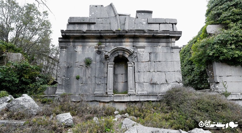  شهر باستانی پیسایدیا شهر ترکیه کشور آنتالیا