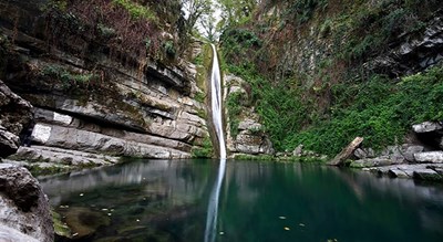  آبشار شیرآباد شهرستان گلستان استان رامیان
