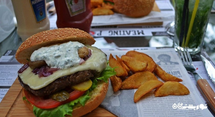 رستوران رستوران میتینگ پوینت شهر باکو 