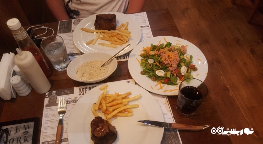 رستوران رستوران میتینگ پوینت شهر باکو 