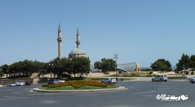  مسجد آبی شهر آذربایجان کشور باکو
