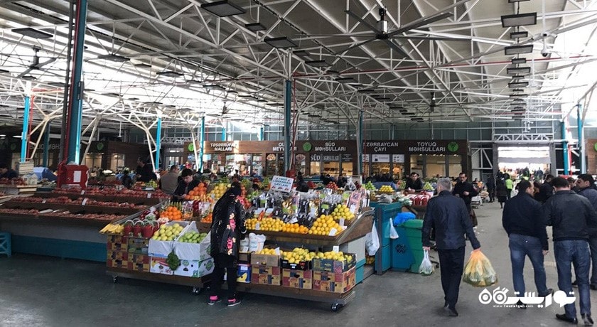 مرکز خرید تازه بازار شهر آذربایجان کشور باکو