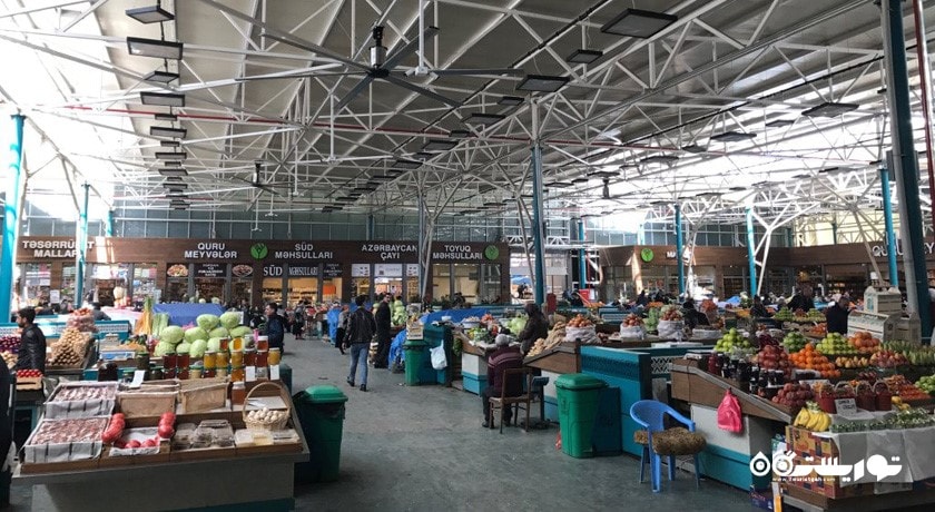 مرکز خرید تازه بازار شهر آذربایجان کشور باکو
