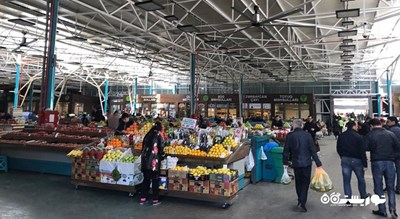 مرکز خرید تازه بازار شهر آذربایجان کشور باکو