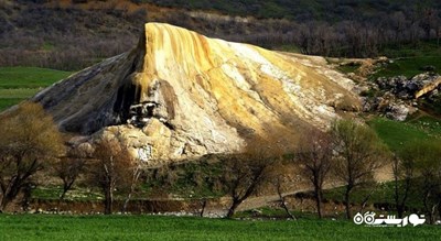  چشمه کانی گراوان (چشمه آهکی سردشت) شهرستان آذربایجان غربی استان سردشت