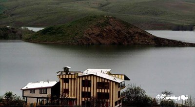  دریاچه سد اکباتان شهرستان همدان استان همدان