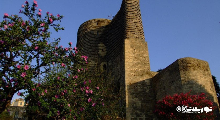  قلعه دختر (قیز قالاسی) شهر آذربایجان کشور باکو