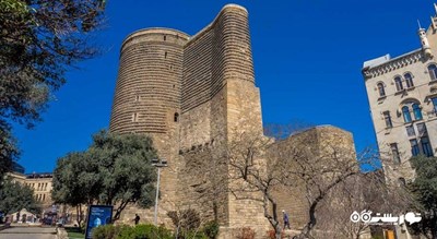  قلعه دختر (قیز قالاسی) شهر آذربایجان کشور باکو