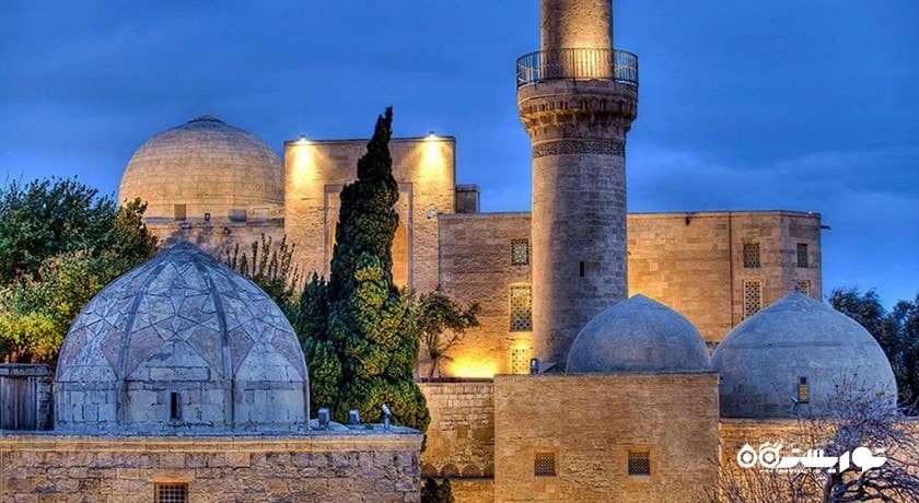  کاخ شروانشاهان شهر آذربایجان کشور باکو