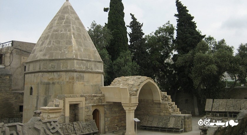  کاخ شروانشاهان شهر آذربایجان کشور باکو