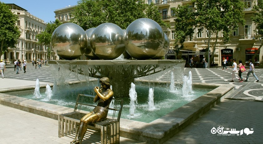 میدان فانتین باکو -  شهر باکو