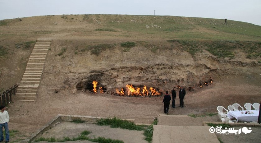  کوه یانار داگ (یانار داغ) شهر آذربایجان کشور باکو