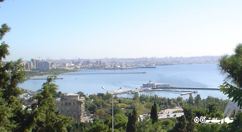  خلیج باکو شهر آذربایجان کشور باکو