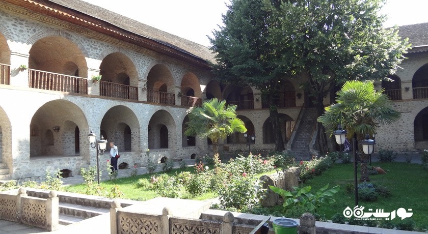  کاروانسرای یوخاری (شکی) شهر آذربایجان کشور باکو