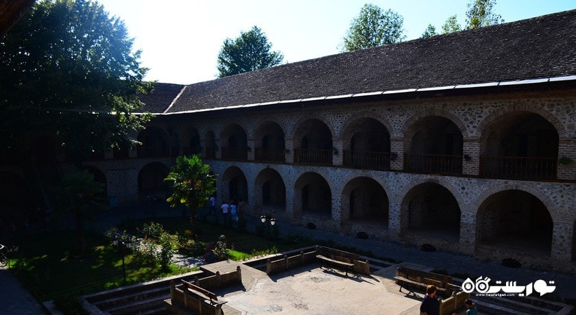  کاروانسرای یوخاری (شکی) شهر آذربایجان کشور باکو