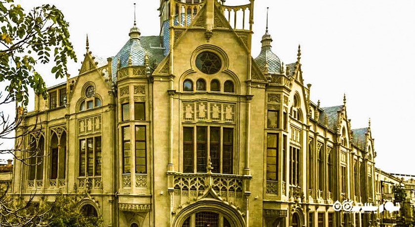  کاخ اسماعیلیه شهر آذربایجان کشور باکو