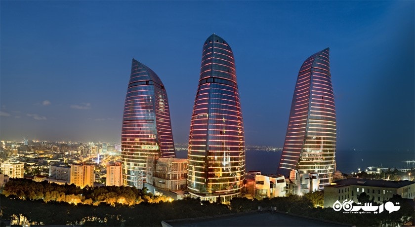 برج های شعله -  شهر باکو