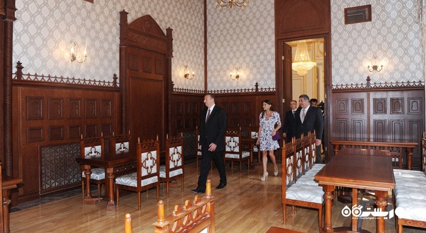  کاخ خوشبختی شهر آذربایجان کشور باکو