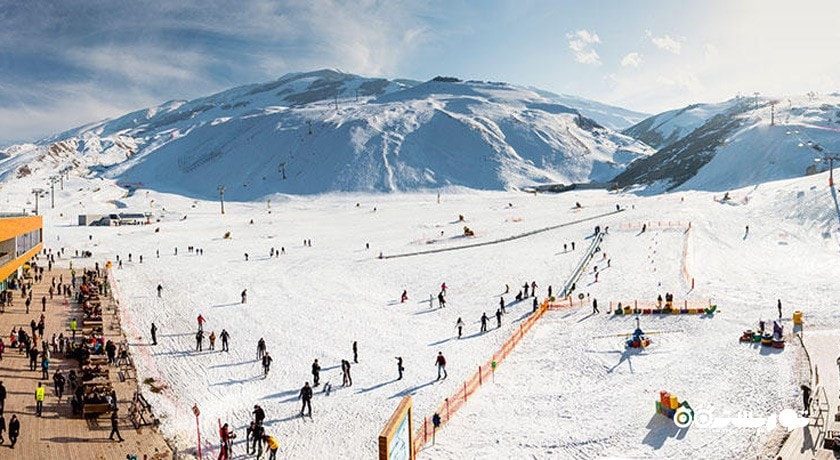 سرگرمی اسکی در باکو شهر آذربایجان کشور باکو