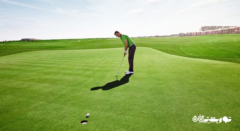 سرگرمی گلف در باکو شهر آذربایجان کشور باکو