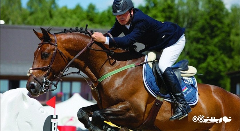 سرگرمی اسب سواری باکو شهر آذربایجان کشور باکو