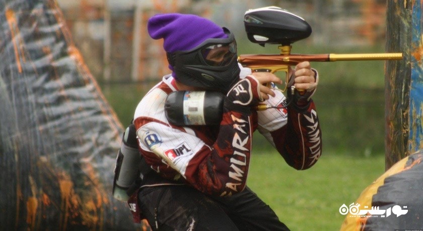 سرگرمی مرکز پینت بال باکو شهر آذربایجان کشور باکو