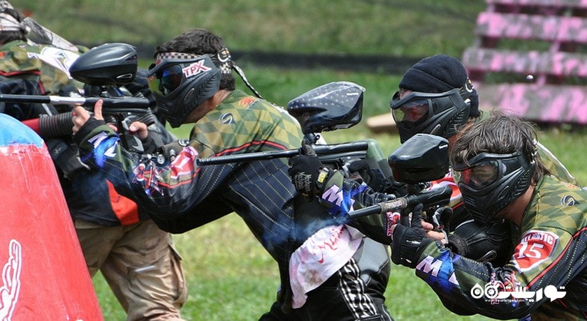 سرگرمی مرکز پینت بال باکو شهر آذربایجان کشور باکو