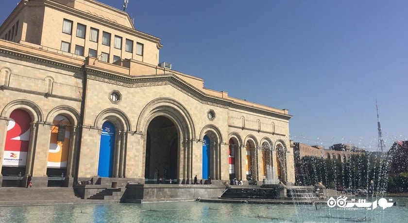  گالری هنر ملی شهر ارمنستان کشور ایروان