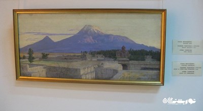  گالری هنر ملی شهر ارمنستان کشور ایروان