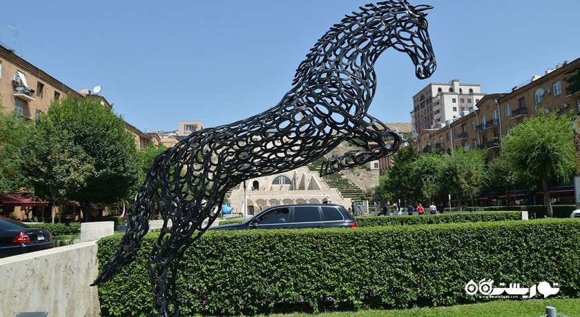  موزه هنر های معاصر کافسجیان شهر ارمنستان کشور ایروان