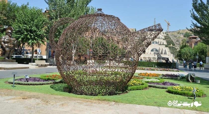  موزه هنر های معاصر کافسجیان شهر ارمنستان کشور ایروان