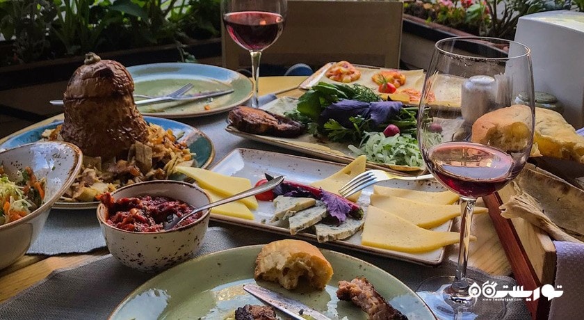 رستوران رستوران لواش شهر ایروان 