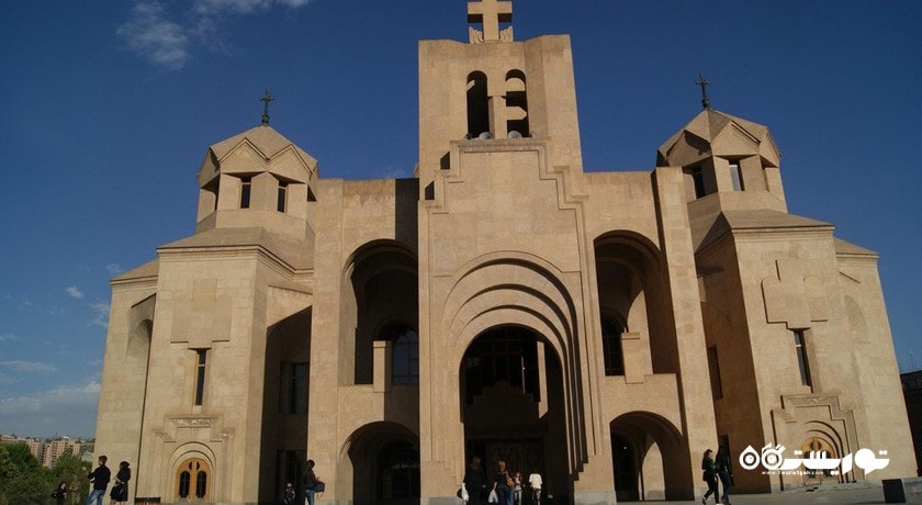  کلیسای جامع سنت گریگور روشنگر شهر ارمنستان کشور ایروان