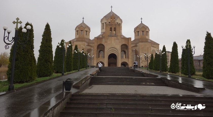  کلیسای جامع سنت گریگور روشنگر شهر ارمنستان کشور ایروان