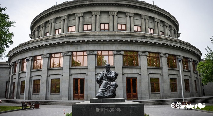 سرگرمی تالار اپرای ایروان شهر ارمنستان کشور ایروان