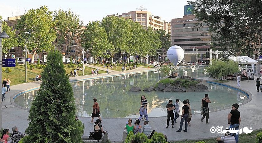  دریاچه قو شهر ارمنستان کشور ایروان